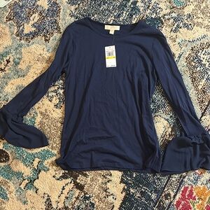 Michale kors bell sleeved blouse